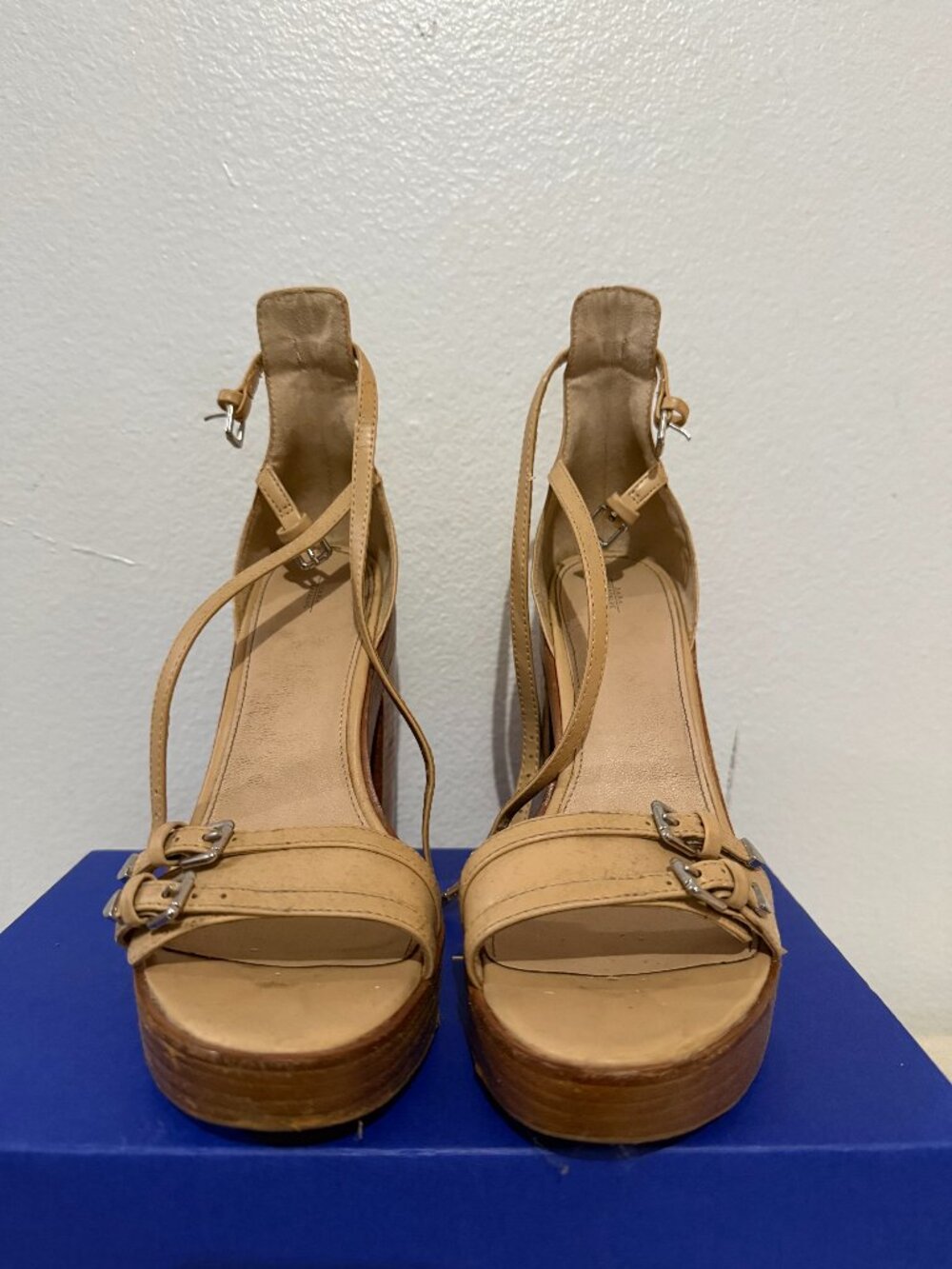 zara block high heel